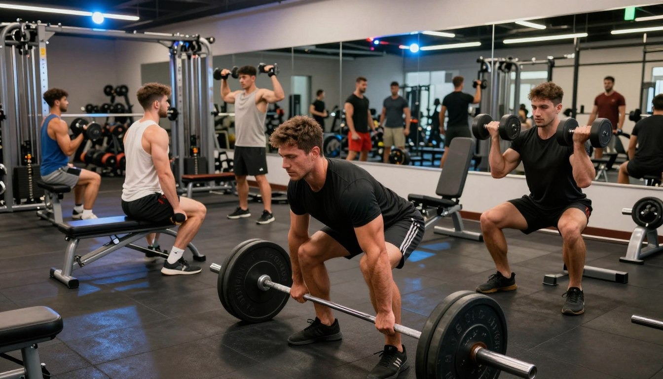 Men’s Gym Workout Plan for Muscle Growth, Strength, and Fitness