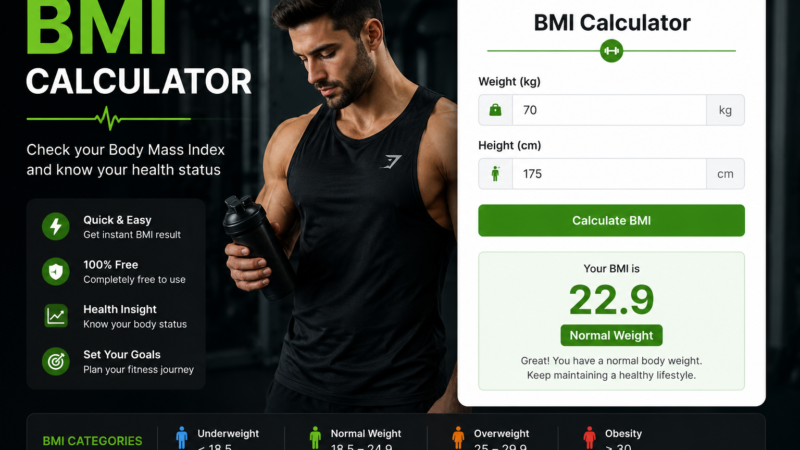 BMI Calculator: Calculate Your Body Mass Index